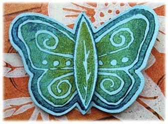 PaperArtsy Die - Eclectica Butterfly