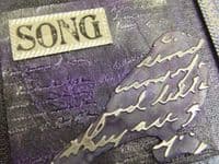 PaperArtsy Die - Song Bird