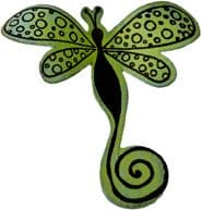 PaperArtsy Die - Spotty Dragonfly