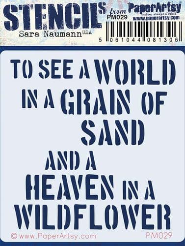 PM029 - PA Mini Stencil