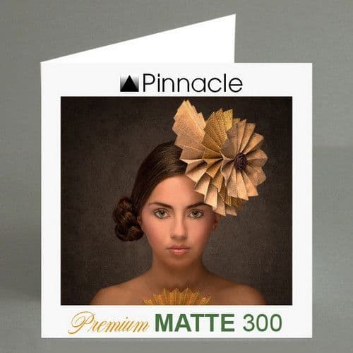 148mm Square Blank Pinnacle Premium MATTE 300gsm Inkjet Greeting Card