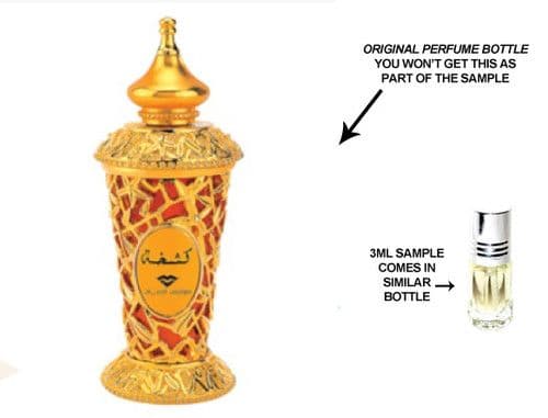 *KASHKHA* By Swiss Arabian 3ml (SAMPLE) Best Selling Exotic Perfume Fragrance