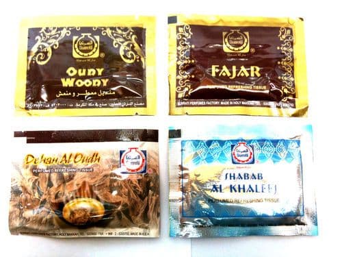 *NEW* Arabian Perfume Oil Body Wipes By Surrati Oudy Woody Oudh Oud