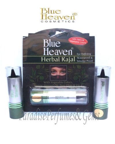 *NEW* Blue Heaven HERBAL Indian Kajal Black Kohl Eyeliner - 100% Natural