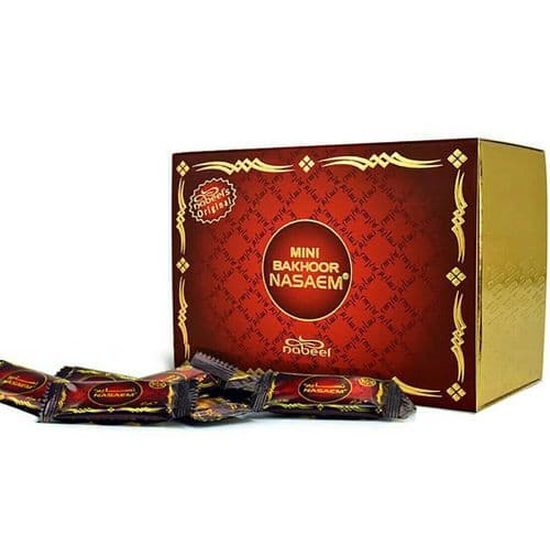 *NEW* Mini Bakhoor Nasaem By Al Nabeel Home Fragrance Incense (Box 36x3grams)