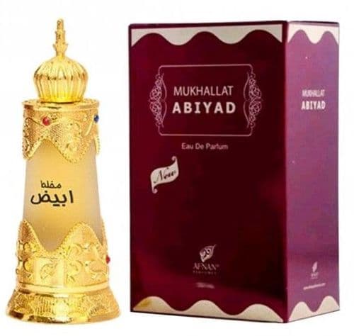 *NEW* Mukhallat Abiyad by Afnan 20ml Exquisite Perfume Oil (Woody Amber Musky)