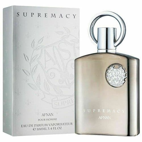 *NEW* Supremacy Silver by Afnan 100ml Exquisite EDP Perfume Spray (Aventus Type)