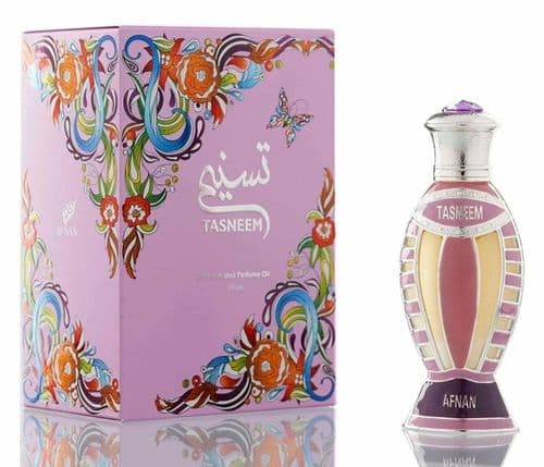 *NEW* TASNEEM by Afnan 20ml Perfume Oil (Jasmime Rose Lily Musk Sandal Peach)
