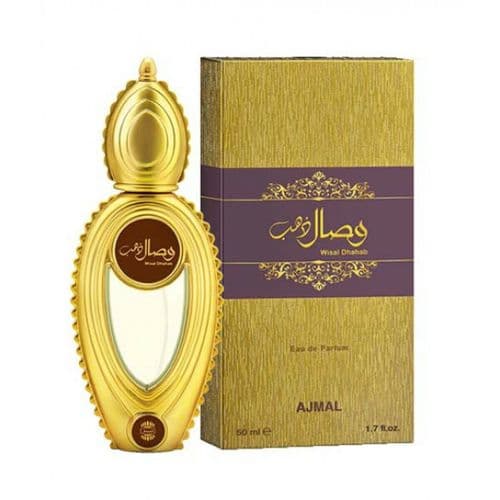 *NEW* WISAL DHAHAB (GOLD) By Ajmal 50ml EXCLUSIVE EDP Fresh Musky Perfume Spray