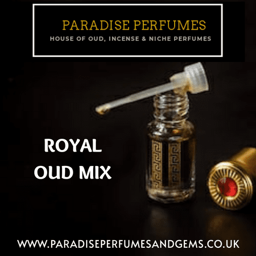*ROYAL OUDH MIX* (Cambodi Khus Amber Zafraan) High Quality Perfume Oil 3ml Oud