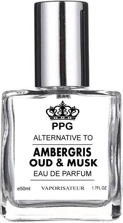 AMBERGRIS OUD & MUSK NICHE EDP PERFUME 50ML SPRAY SCENT UNISEX FRAGRANCE PPG