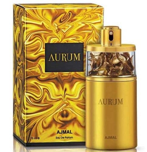 AURUM 75ML BY AJMAL HIGH QUALITY EXCLUSIVE PERFUME SPRAY IDEAL GIFT