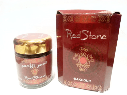 Bakhoor *RED STONE* By Banafa Oud Best Bukhoor Fragrance Incense