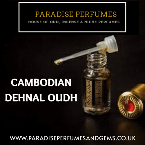 Cambodian Dehnal Oudh Perfume Oil Oud 3ml