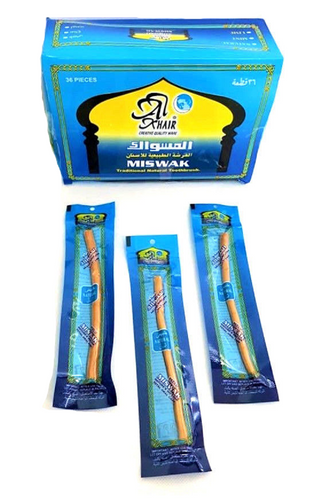 Fresh Miswak Natural Flavour Siwak Sewak Al Khair Sealed Hygienic Toothbrush