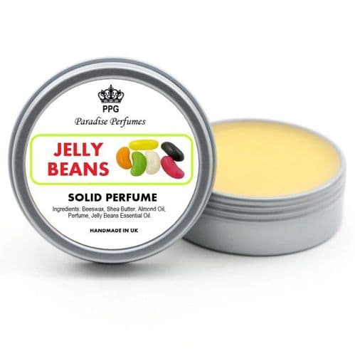 Jelly Beans Natural Solid Perfume by Paradise Perfumes Fragrance Scent Balm 15ml