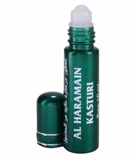 New *KASTURI* By AL HARAMAIN Exotic Animalic Spicy Perfume Oil Itr Attar 10ml