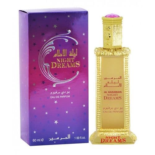 Night Dreams 60ml EDP by Al Haramain - Arabian Perfume Spray (Rose/Orris/Musk)