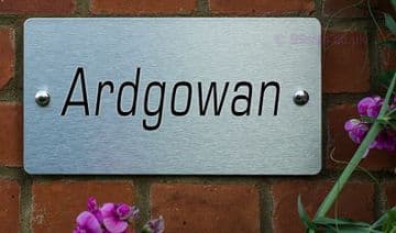Ardgowan -Funny House Name Sign Plaque- Ideal housewarming gift