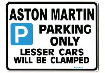 ASTON MARTIN Large Sign for DB 6 V8 DB6 VANTAGE 2 4