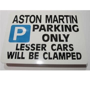 Aston Martin Sign