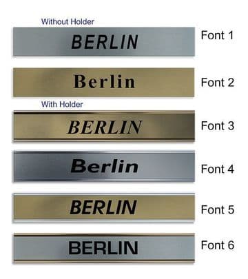 Berlin Clock Name Plate |World Time Zone City Wall clocks Sign custom Plaque