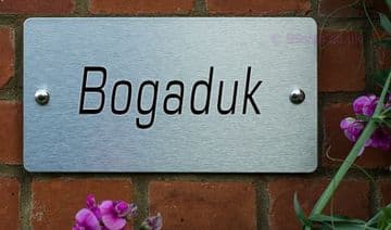 Bogaduk -Funny House Name Sign Plaque- Ideal housewarming gift