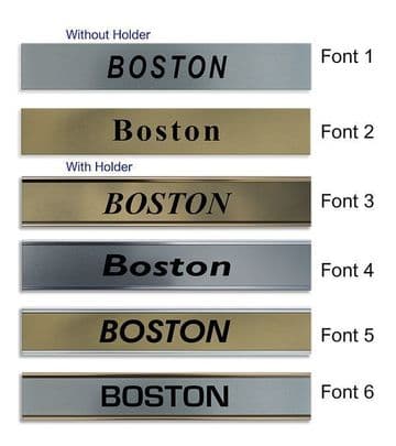 Boston Clock Name Plate |World Time Zone City Wall clocks Sign custom Plaque