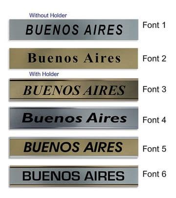 Buenos Aires Clock Name Plate |World Time Zone City Wall clocks Sign custom Plaque