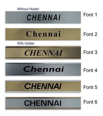 Chennai Clock Name Plate |World Time Zone City Wall clocks Sign custom Plaque