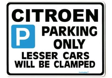 CITROEN LargeSign for saxo 2cv XSARA VTR Xsara C3