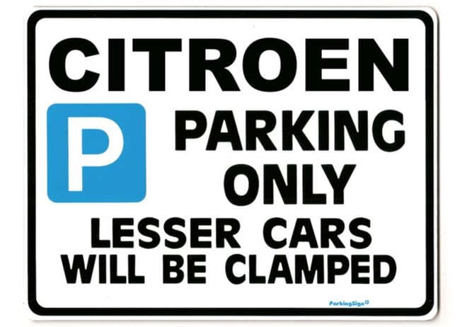 CITROEN LargeSign for saxo 2cv XSARA VTR Xsara C3