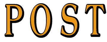 Custom POST - Gold leaf style Fanlight type