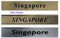 Custom Time Zone Clock Signs – City Name Plates