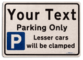 Dads Father's day Gift Personalised Parking Sign - Fun  car owner Present  Brushed Alu- UK 2026
