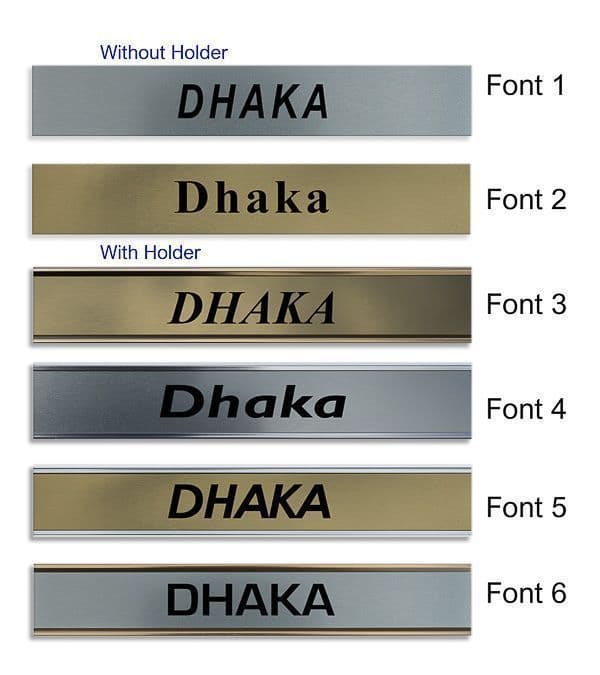 Dhaka Clock Name Plate |World Time Zone City Wall clocks Sign custom Plaque