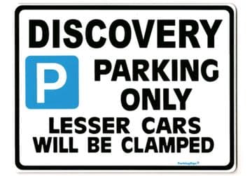 DISCOVERY Large Metal Sign for LAND ROVER tdi gift