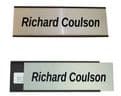 Bespoke Office Door Sign Room Name Brass Effect Plate