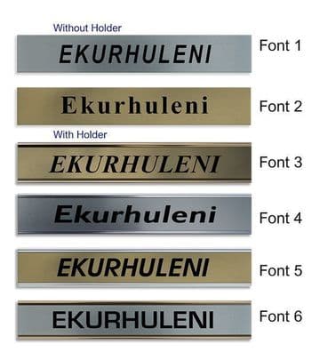 Ekurhuleni Clock Name Plate |World Time Zone City Wall clocks Sign custom Plaque