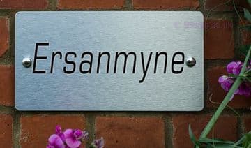Ersanmyne -Funny House Name Sign Plaque- Ideal housewarming gift