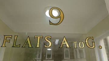 Flats A to G mirror gold