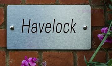Havelock -Funny House Name Sign Plaque- Ideal housewarming gift