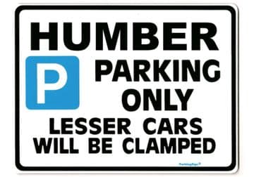 HUMBER Large Metal Sign for hawk SCEPTRE SUPER SNIPE