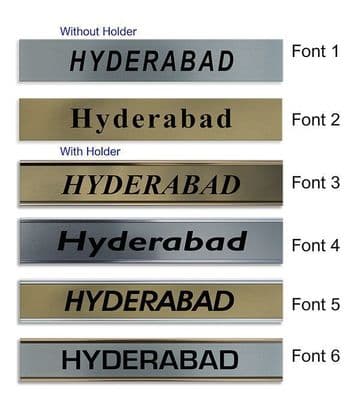Hyderabad Clock Name Plate |World Time Zone City Wall clocks Sign custom Plaque