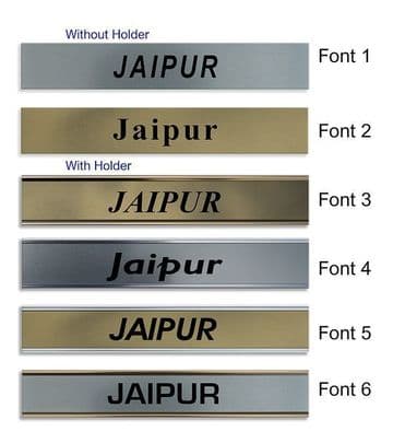 Jaipur Clock Name Plate |World Time Zone City Wall clocks Sign custom Plaque