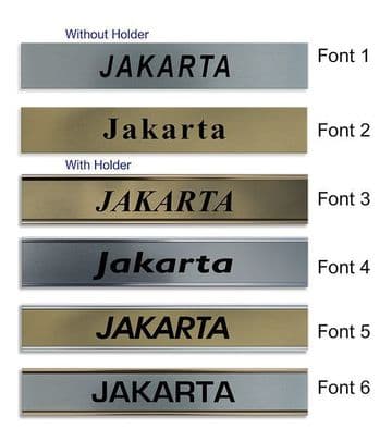 Jakarta Clock Name Plate |World Time Zone City Wall clocks Sign custom Plaque