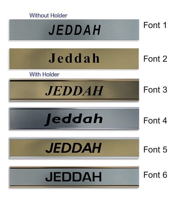 Jeddah Clock Name Plate World Time Zone City Wall clocks Sign custom Plaque
