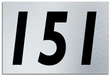 Contemporary House Numbers