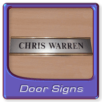 Office Door Nameplates
