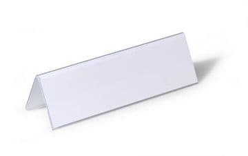 Printed Durable Table Place Name Holder | -Meetings, Conferences, Events